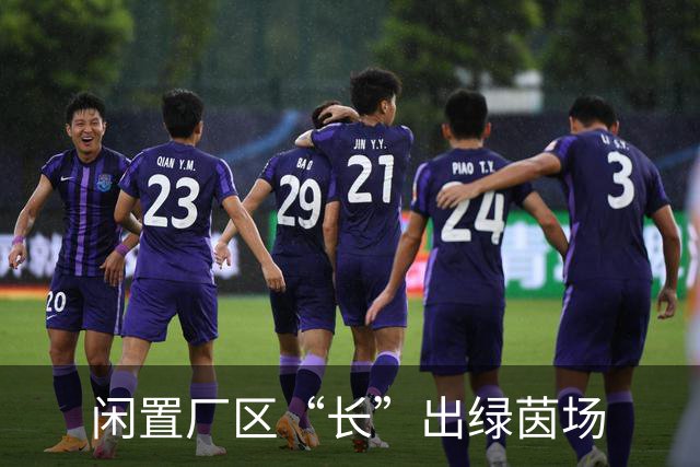闲置厂区“长”出绿茵场